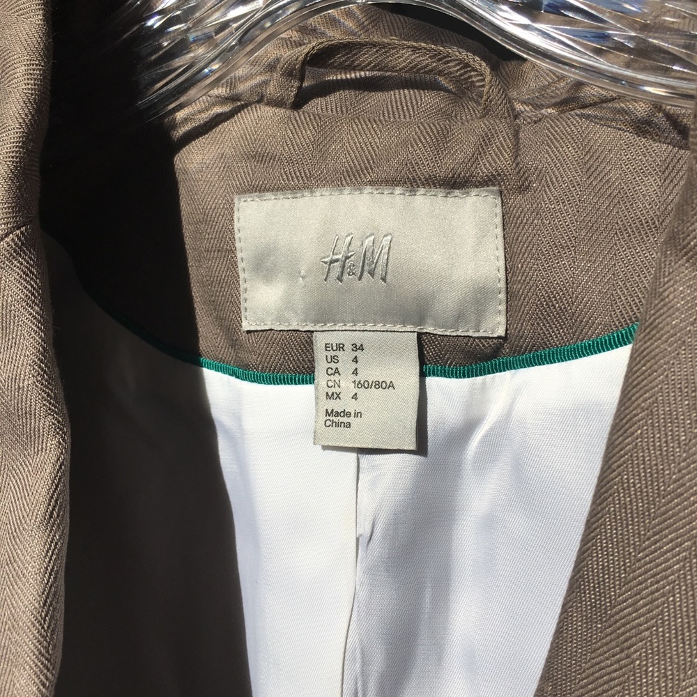 H&M Linen Jacket - Picture 2 of 3